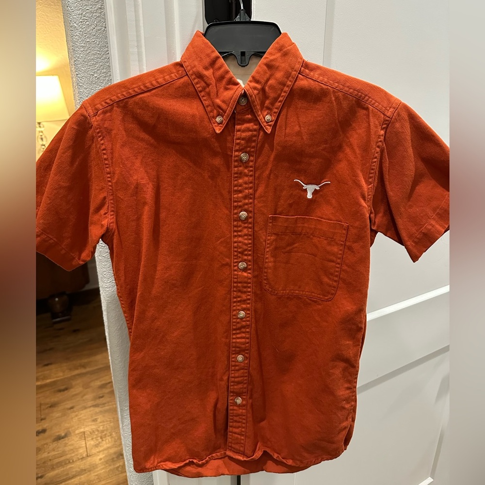 Men's Longhorn Button-Down Shirt 🤘🏼